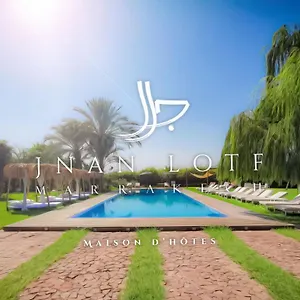 Maison Hôte Jnan Lotf Marrakech Maison d'hôtes